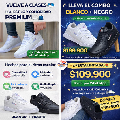 TENNIS ESCOLAR CALIDAD PREMIUM