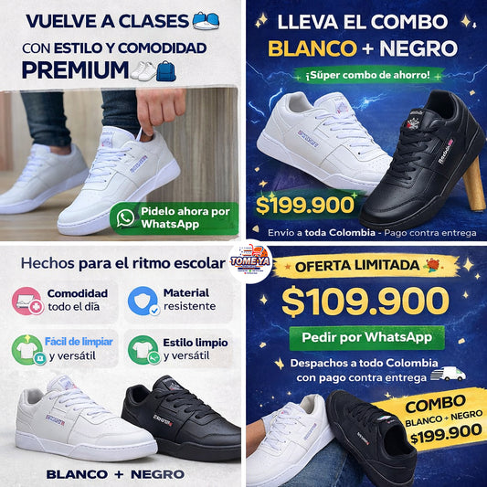 TENNIS ESCOLAR CALIDAD PREMIUM